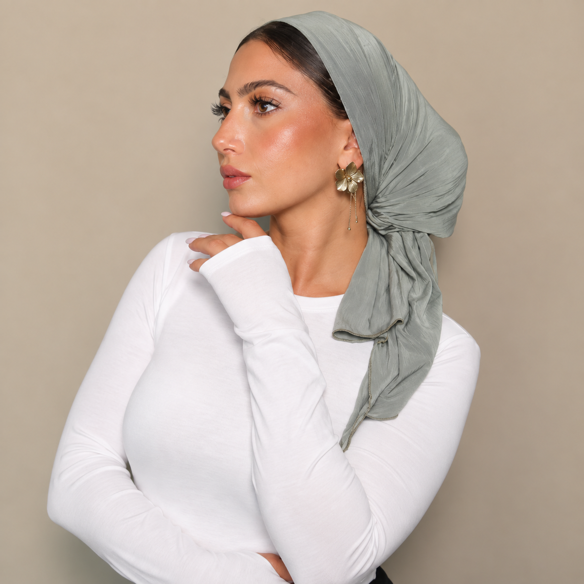 מטפחת Yasmin- מרובע